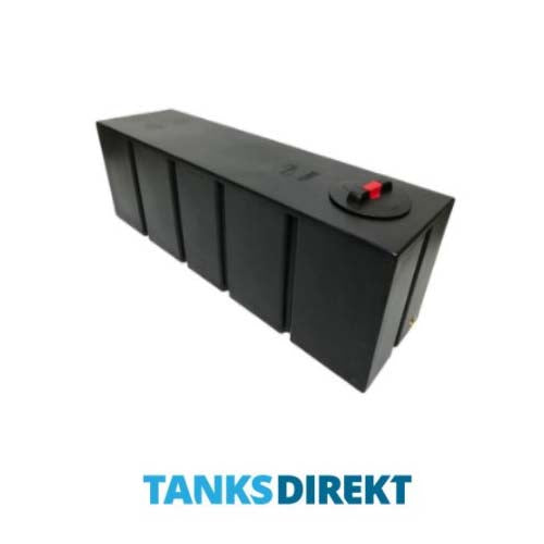 320 Liter Wassertank schwarz, schmal und kompakt — thegreenmonkey