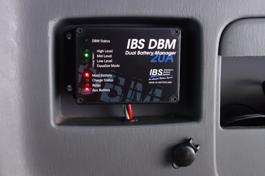 IBS-DBM Doppelbatteriesystem, 20A 12/12V UND 24/12V (besonders für Eur —  thegreenmonkey