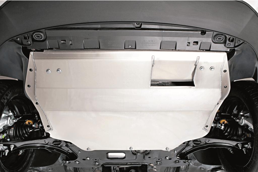 Aluminium-Schutzplatte für Motor/Getriebe von Caddy und Caddy 4MOTION ab Mj. 2016