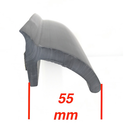 Kotflügelverbreiterung TREKFINDER universal: 1 oder 2 Stück / 55 mm breit / a 300 cm / Seitenmontage - THEGREENMONKEY