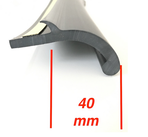 Kotflügelverbreiterung TREKFINDER universal: 1,2 oder 4 Stück / 40 mm breit / a 150 cm lang - THEGREENMONKEY