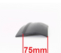 Kotflügelverbreiterung TREKFINDER universal: 2 oder 4 Stück / 75 mm breit / a 150 cm lang - THEGREENMONKEY
