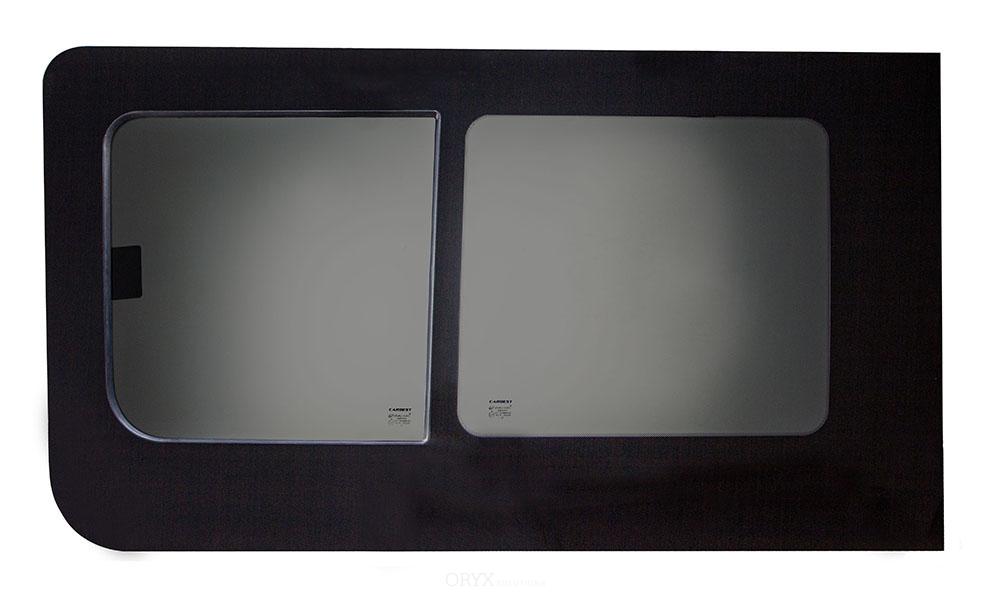 Schiebefenster Sprinter, vorne, links oder rechts, Echtglas, 1408 x 766mm, ab 2007