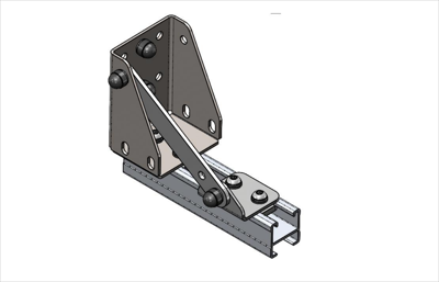 ALU-CAB 270° Markise Halterung für Rhino Rack Querträger (Kit)