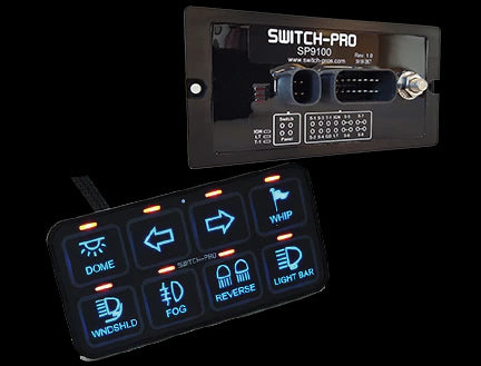 SWITCH-PRO SP9100 Schaltersystem, programmierbar, mit 8 Schaltern