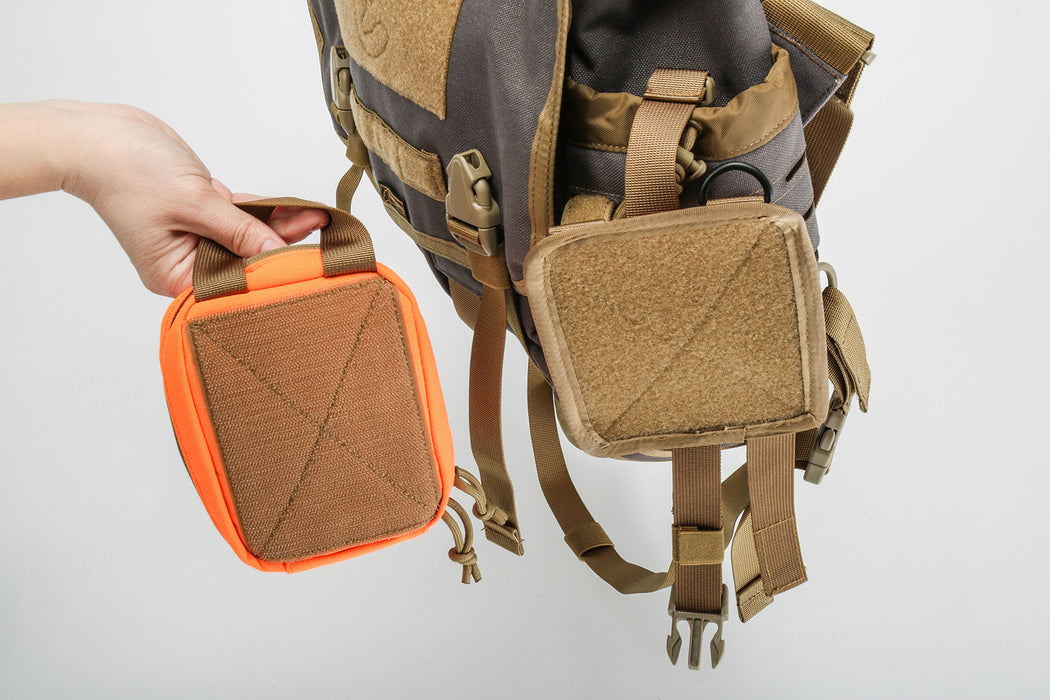 Nakatanenga Erste-Hilfe-Tasche für Tactical Messenger Tasche ORANGE COYOTE