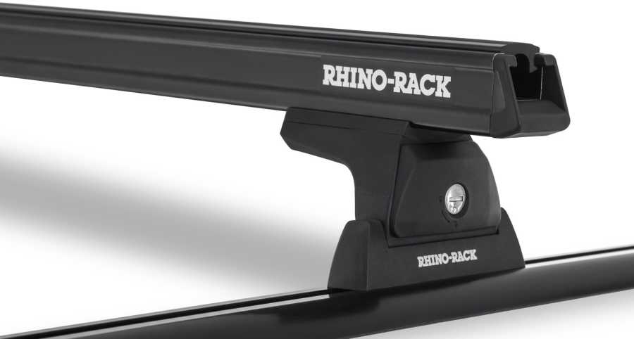 Rhino Rack Hd Querträger 1250Mm Schwarz, Inkl. Rlt600 (4) Und Muttern Für Rsi