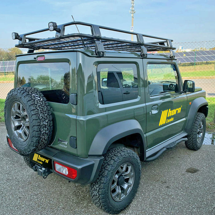 Suzuki Jimny GJ Rockslider TUBE Aluminium Zubehör Kabinenschutz horntools