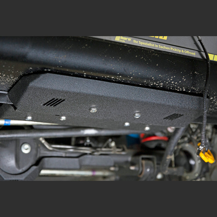 Unterfahrschutz Suzuki Jimny GJ Kühler in Verbindung mit Seilwinde Heavy Duty Stahl Offroad 4x4 Zubehör horntools