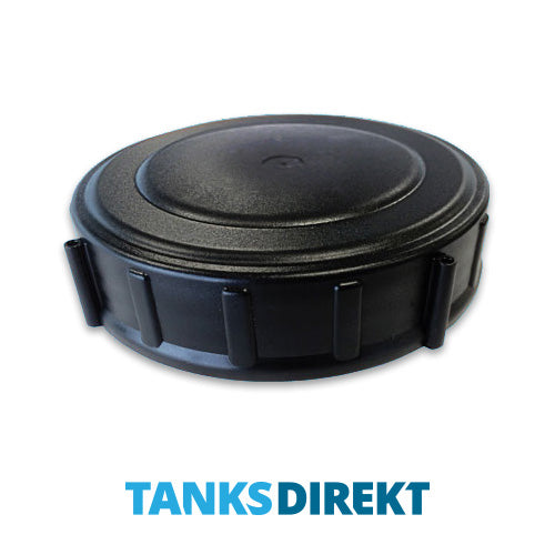 Tankdeckel schwarz 15 cm Innengewinde - ohne Entlüftung