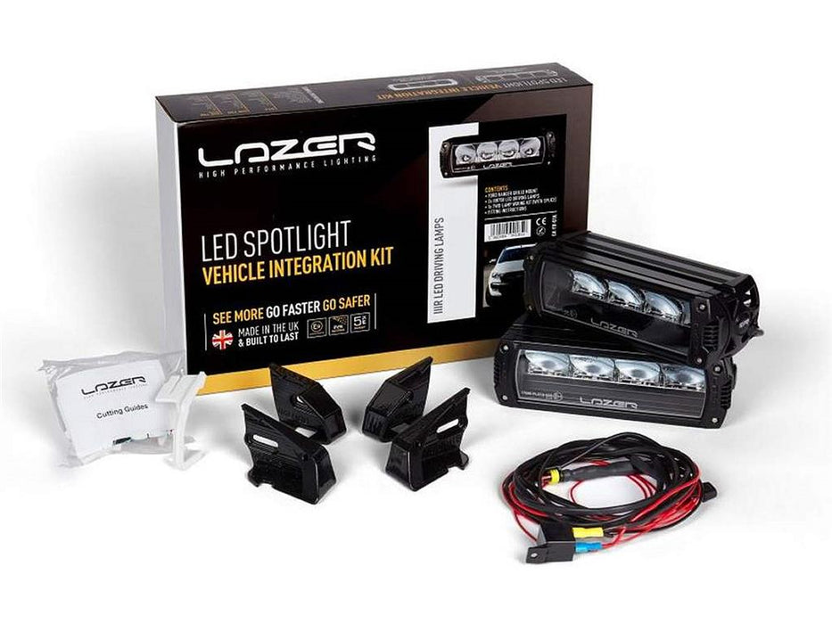 NA-LAZER LAMPS Kühlergrill-Kit MERCEDES X-KLASSE (2017+) inkl. 2X TRIPLE-R 750 STANDARD