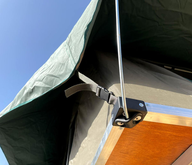 PINK HYENA Dachzelt Pro Tent 140, grün, 312 x 146 x 135 cm, inklusive Vorzelt