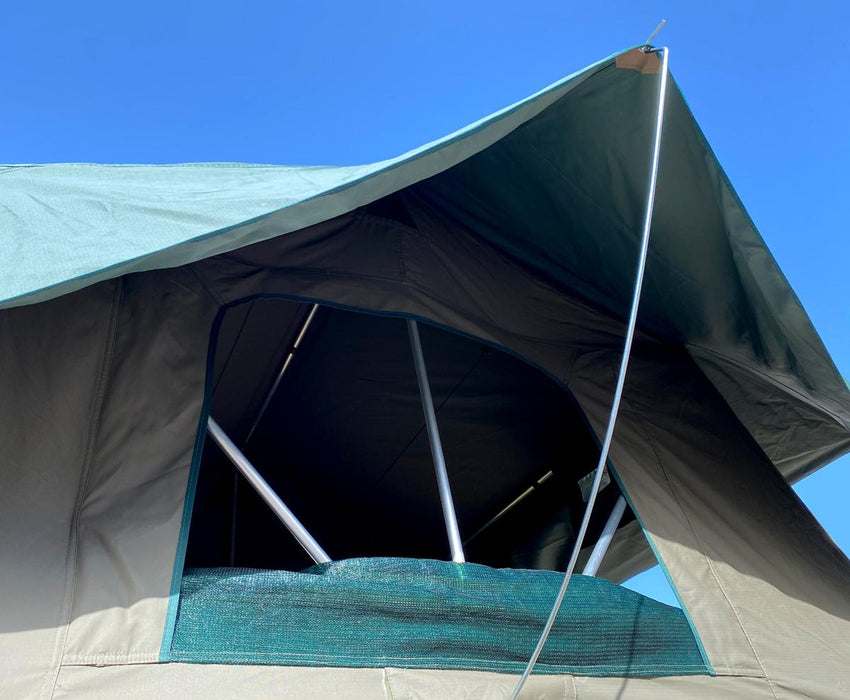 PINK HYENA Dachzelt Pro Tent 140, grün, 312 x 146 x 135 cm, inklusive Vorzelt