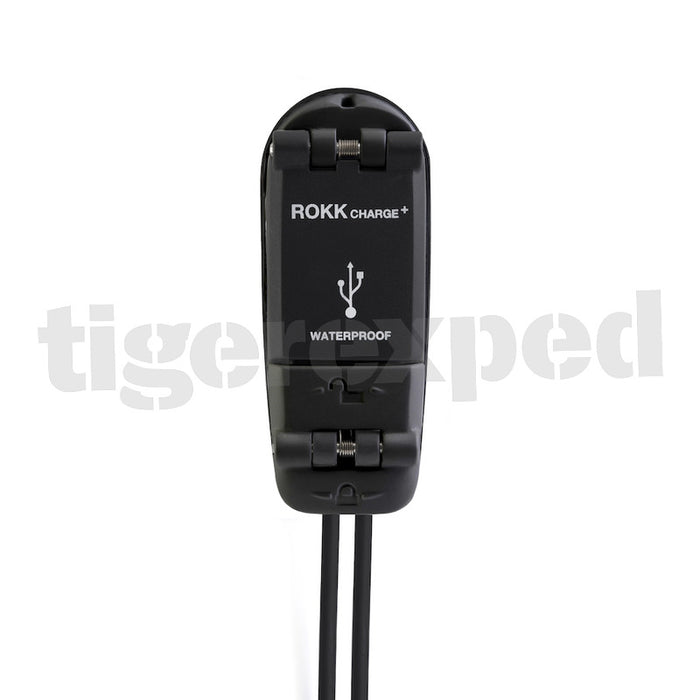 ROKK Charge + Wasserdichte (IPX6) USB-Steckdose 12-24V - schnelle Ladung