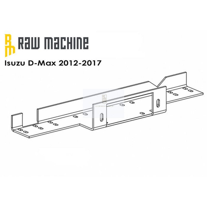 Seilwinden Anbausatz Isuzu D-Max 2012-2017-2020