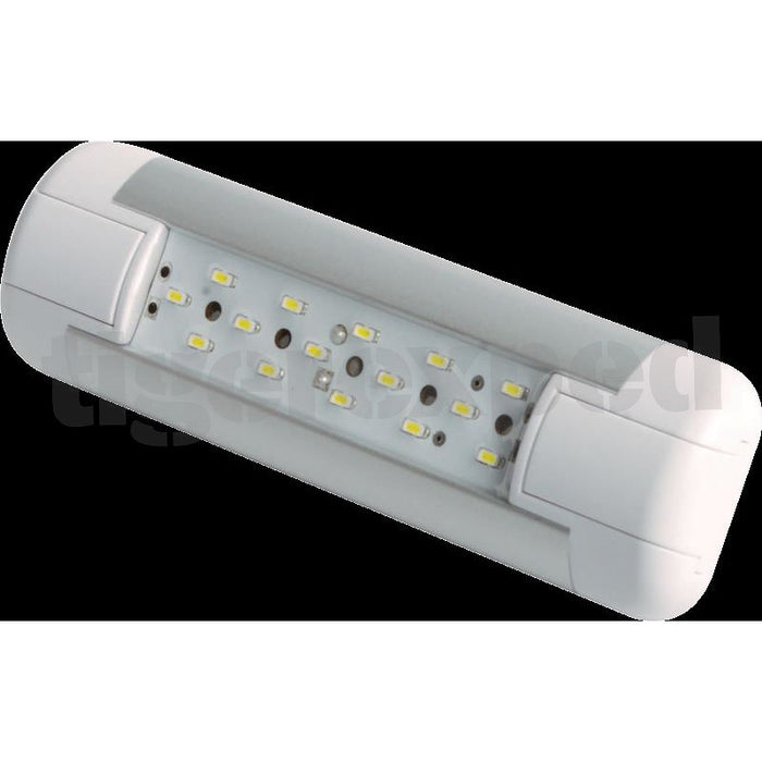 Slim LED-Leuchte, stoßfest. IP67, 12/24V 1.5W, warmweiß, 114mm