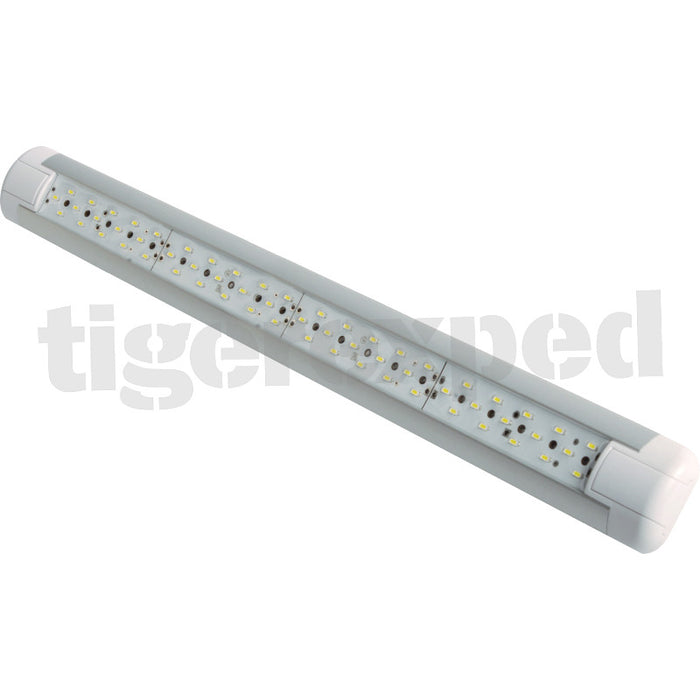 Slim LED-Leuchte, stoßfest. IP67, 12/24V 5.5W, warmweiß, 306mm